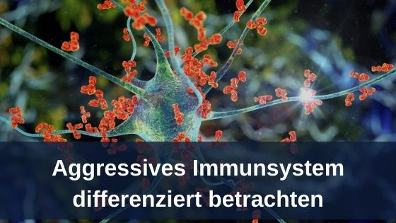 Aggressives Immunsystem differenziert betrachten